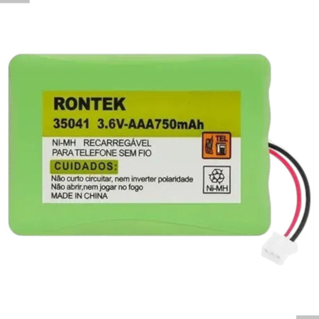 Bateria Rontek Para Telefone Sem Fio 35041 750mah