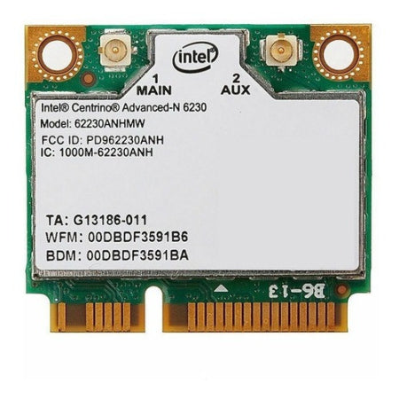 62230anhmw Intel Wifi Wireless Dual Band + Bluetooth P/ Dell