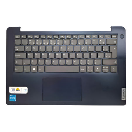 Base Teclado Lenovo Ideapad 1i Ap2gw000340 14 Azul - Detalhe