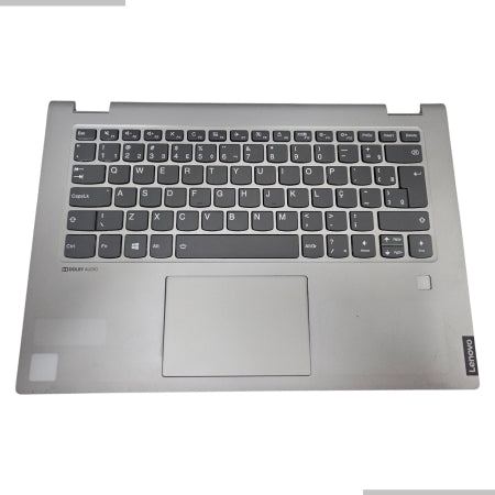 Base Teclado Notebook Lenovo Ideapad C340 c/ leitor- Retirad