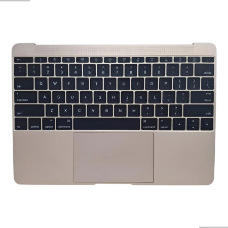 Base Teclado Para Macbook 12 A1534 Dourado Sem é