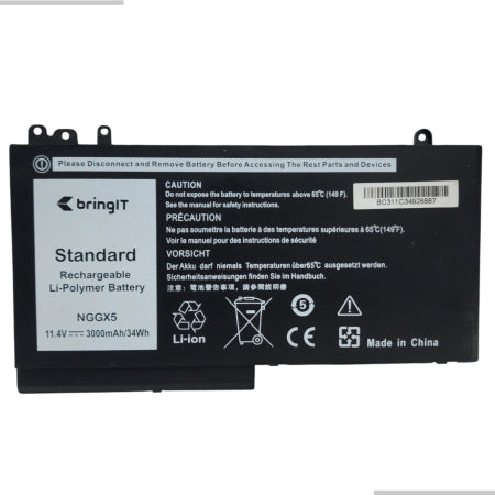 Bateria Para Dell Pn Nggx5 | Létio-polémero Bateria Preto