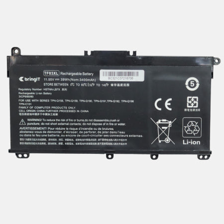 Bateria TF03XL 11.55V 39Wh Notebook HP Pavilion 14