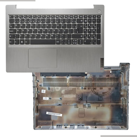 Carcaça Base Inferior + Carcaça Base Teclado Ideapad 3i