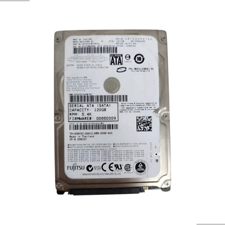 Disco Rigido Hd Interno Fujitsu 120gb 2,5 Sata Mhz2120bhg1