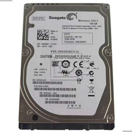 Hd Sata Seagate St9160412asg 160gb - 0c384r
