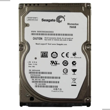 Interno Seagate Momentus St9750420as 750gb