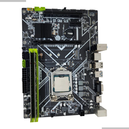 Placa Mãe Machinist B75-pro Processador Core I5 16gb Memoria