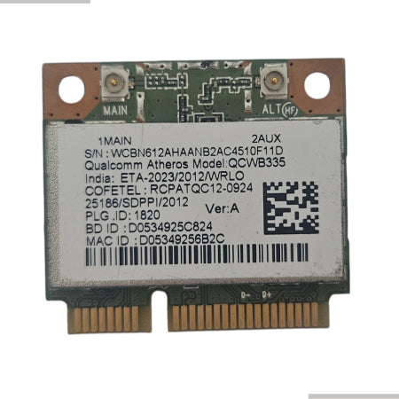 Placa Wifi Wireless Atheros Qcwb335