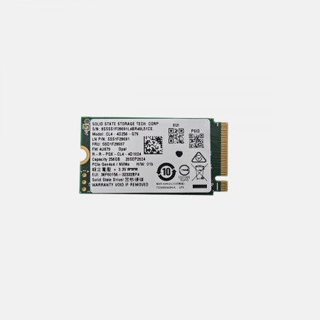 Ssd Pcie Gen4x4 Nvme 256gb Cl4-4d256-q79