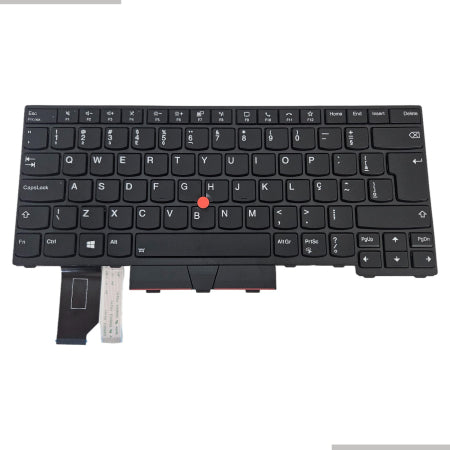 Teclado p/ Notebook Lenovo Thinkpad L14 com é c/ iluminaééo
